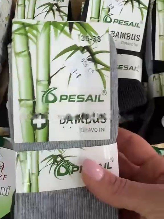 Bambusové zdravotné ponožky Pesail